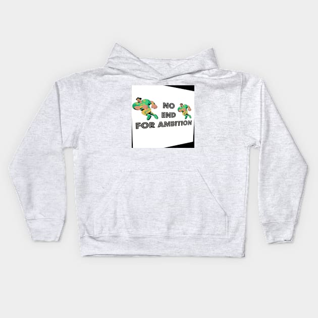 No End ambition Kids Hoodie by Ambition ,Art